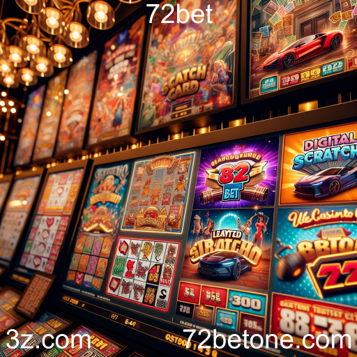 A Emoção dos Cartões de Raspar no 72bet